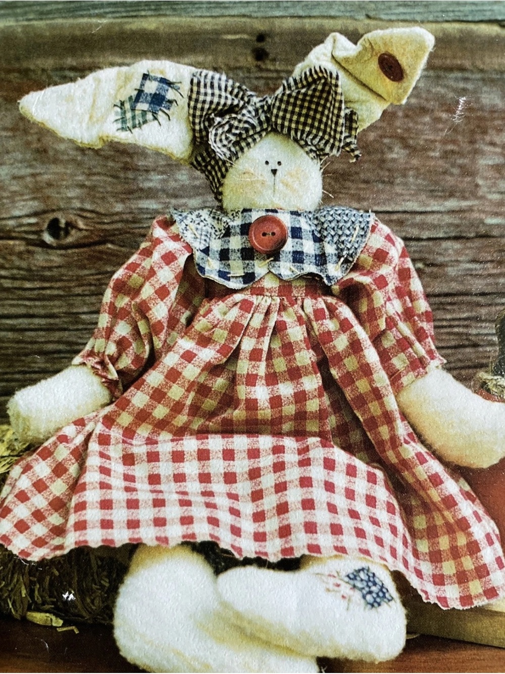 PATTERN A Stitch In Time~ PATCHES #102 Bunny Doll NEW!